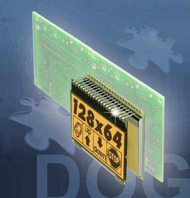 Versatile displays for PCB mounting