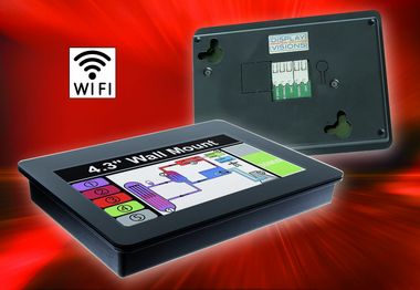 4.3 inch wall-mounted touch display module