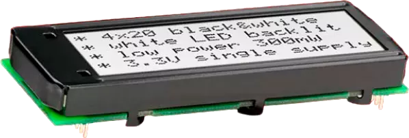 Mount text and graphic module without screws;high-quality displays with pins