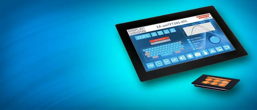 Touch screen modules as HMI